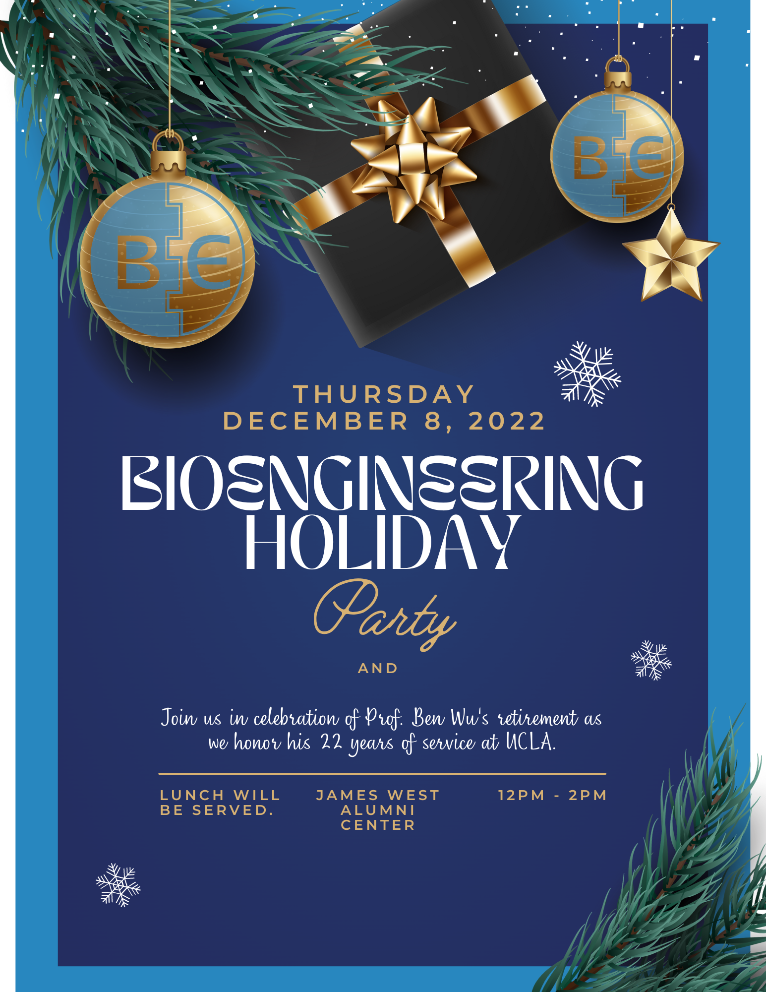 UCLA Bioengineering Holiday Party 2022