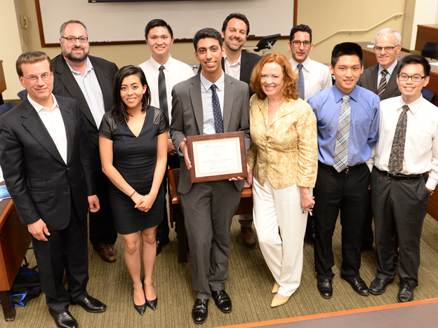 Bioengineering Students won the Lowell Milken Institute Sandler Prize