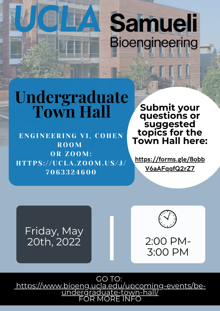 BE Undergraduate Town Hall